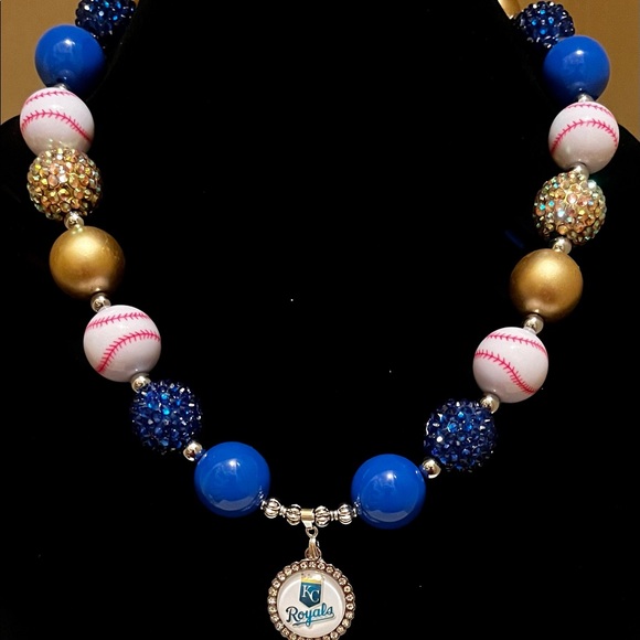 Kansas City Royals chunky necklace - Picture 1 of 5